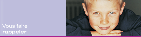 vous faire rappeler pour des cours de soutien